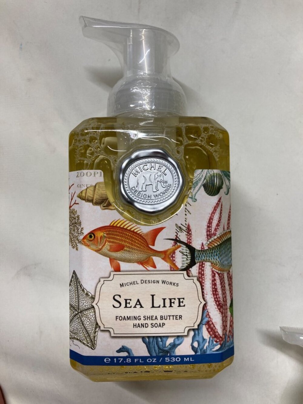 Michel Design Works Shea Butter Hand Soap "Sea Life" 17.8 Oz. 530 ml Brand New